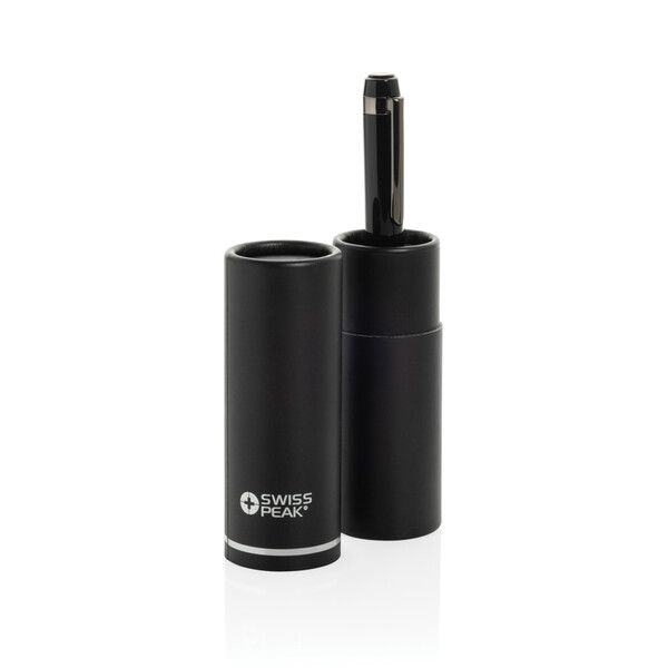 Swiss peak OSLO recycled stainless steel deluxe pen