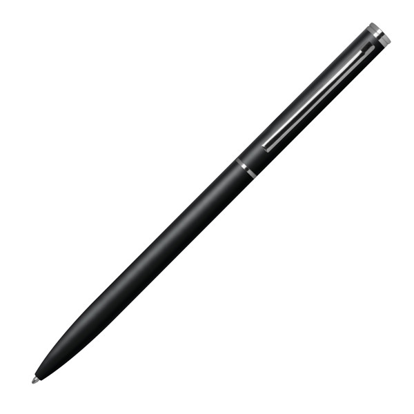 CRYSTAL Kovové guľôčkové pero - Black