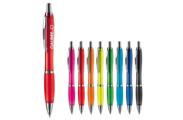 Ball pen Hawaï frosty - Transparent Black