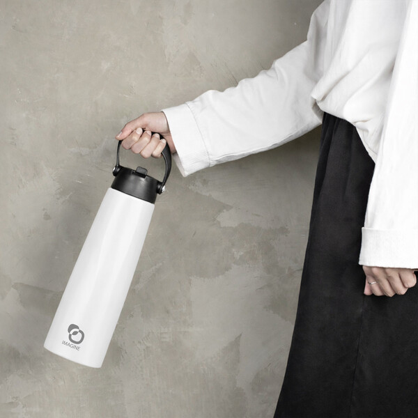 CALYPSO 880XXL - BND880XXL - Bouteille de sport en acier inoxydable recyclé à double paroi et sous vide, 1 litre/33 oz