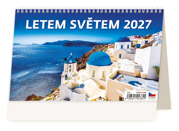 Stolní kalendář Letem světem 2027