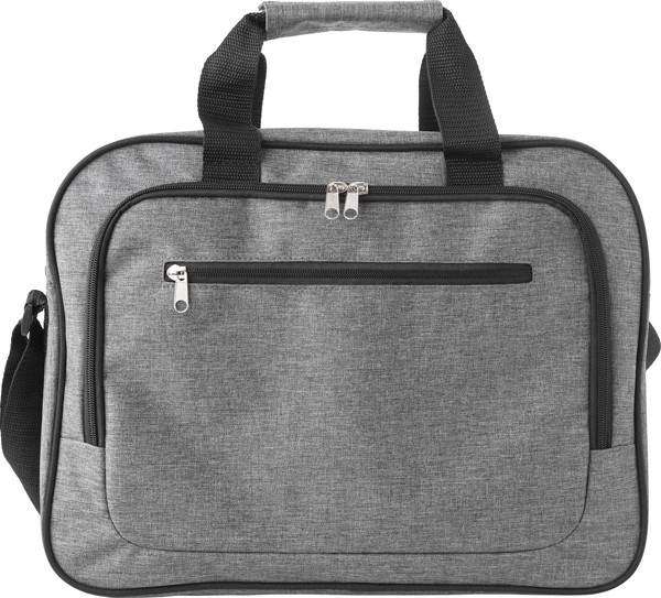 Sacoche porte-ordinateur en polyester Isolde - Grey