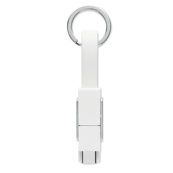 keying with 4 in 1 cable Key C - White