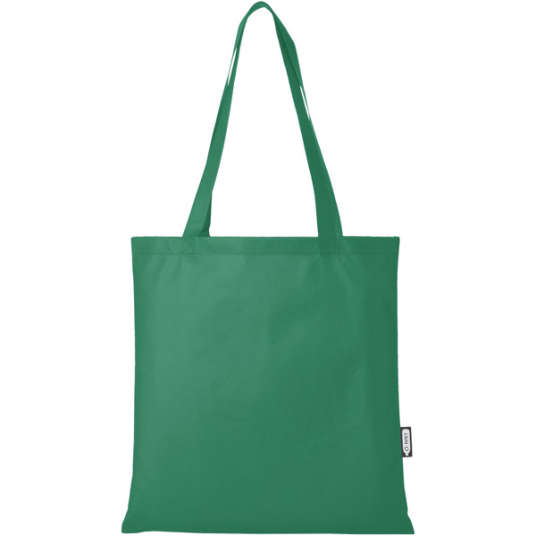 Tote bag convention in tessuto non tessuto riciclato certificato GRS Zeus 6l - Verde