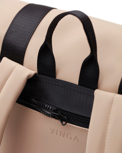VINGA Baltimore Rucksack - Greige