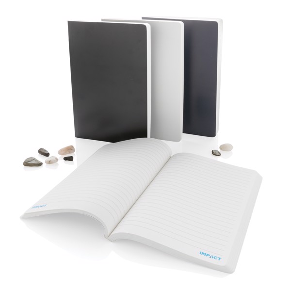 Impact softcover stone paper notebook A5 - White