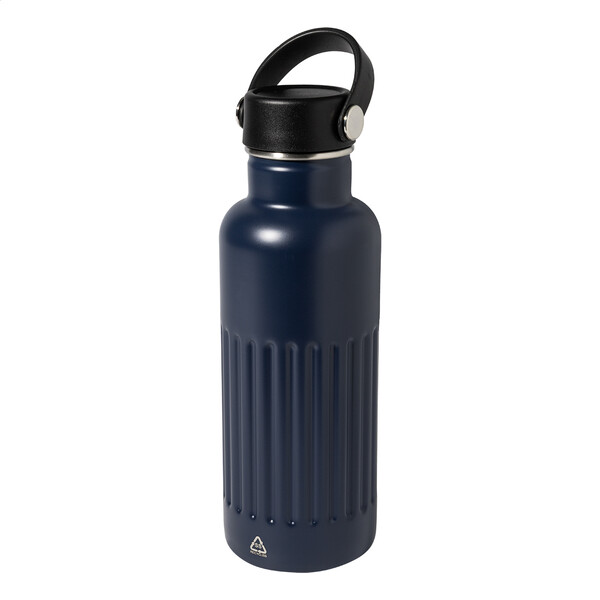 Bouteille isotherme Streaky Go - Bleu Foncé