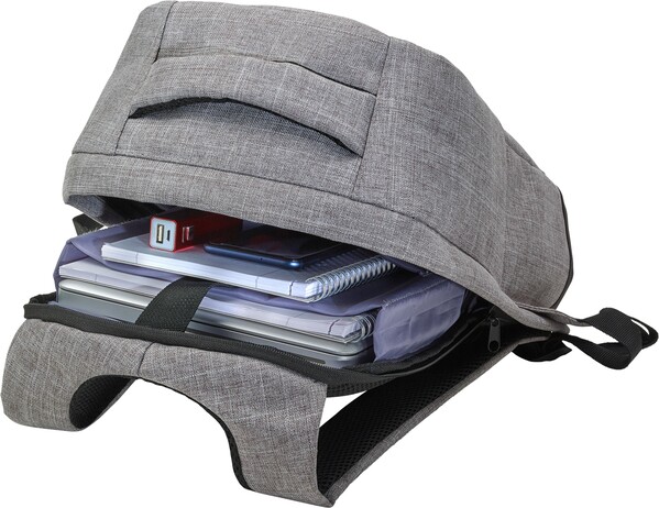 Mochila Cruz | Laptop 13" | 10 l - cinzento claro