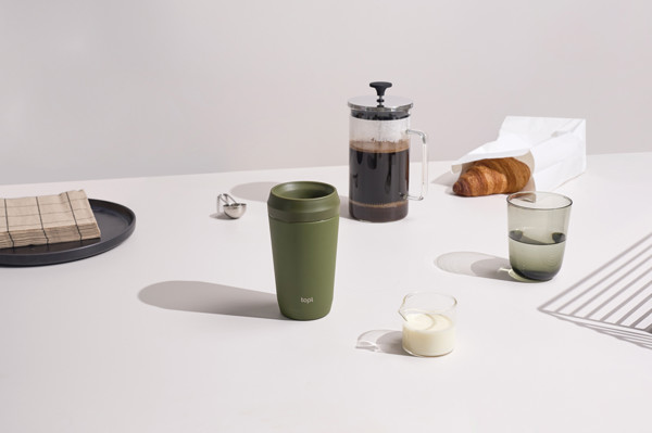 Termohrnek Topl To Go 354 ml z RCS recyklované oceli - Zelená