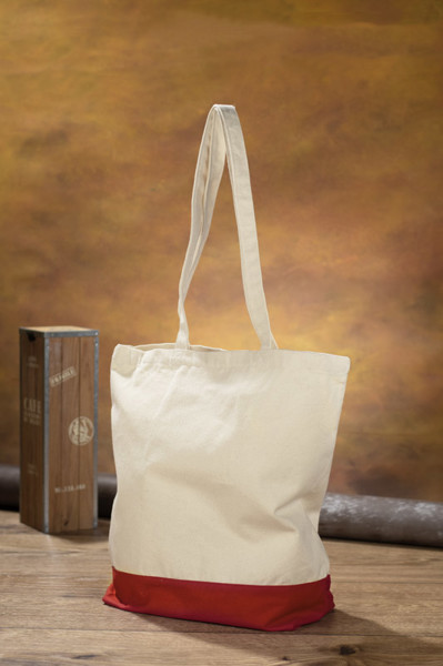 Cotton bag VIBO 340 g - red