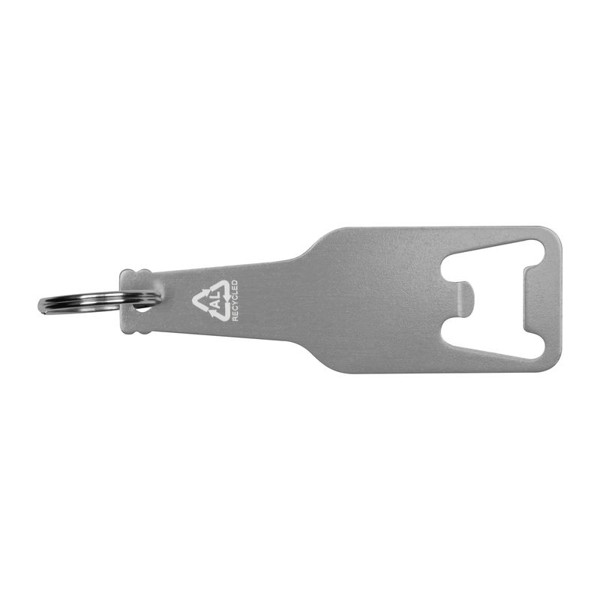 Recycled Aluminium Bottle Opener Malmö - Grey