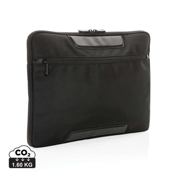 Swiss Peak laptop sleeve RPET, 15.6 inch