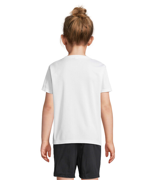 SPRINT KIDS SPORTS T-SHIRT - Bianco4XL