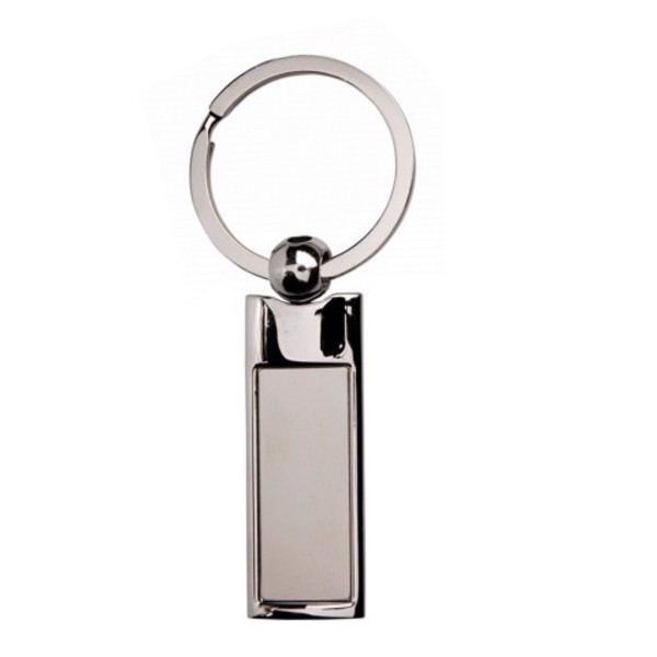Legend metal keyring