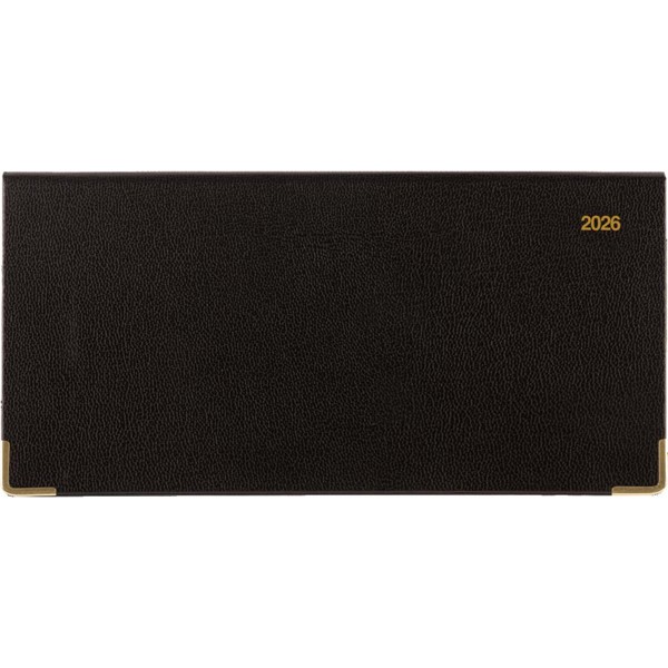 Euro Business agenda de poche 6 langues - Noir