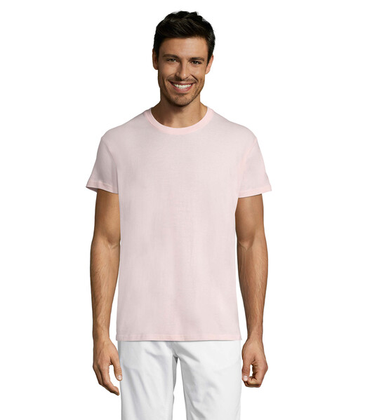 REGENT T-shirt unissex 150g - Medium PinkM