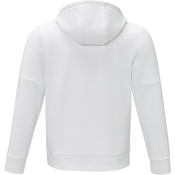 Sayan men's half zip anorak hooded sweater - White / XL