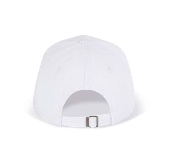 Sandwich Peak Cap - 6 Panels - White / Navy