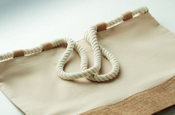 Canvas beach bag Makenke