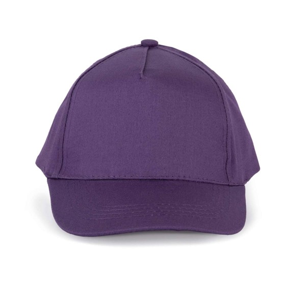 Παιδικό βαμβακερό καπέλο - 5 πάνελ - Purple