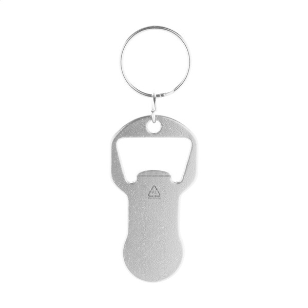 Porte-clés décapsuleur Biropi - Argenté