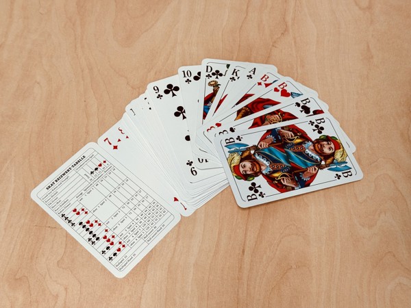 Skat Spielkarten - hochwertig, langlebig, Turnier-tauglich