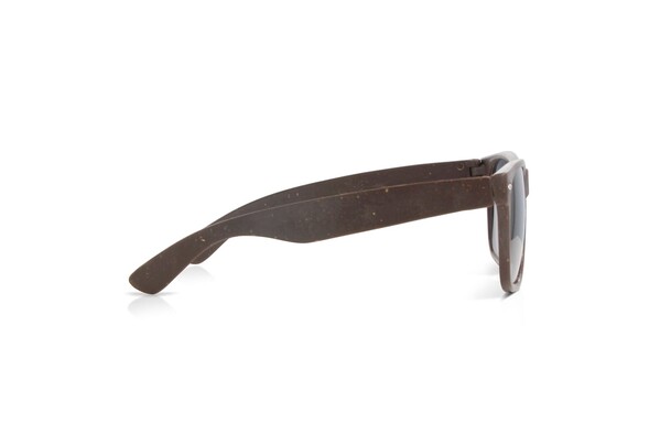Lunettes de soleil Justin café-fibre UV400
