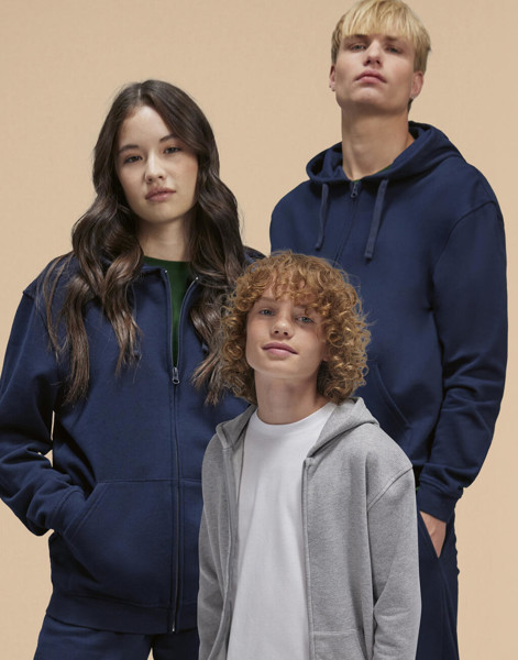 Id.334 Zip Hood / Kids - Sport Grey / 5/6 (110/116)