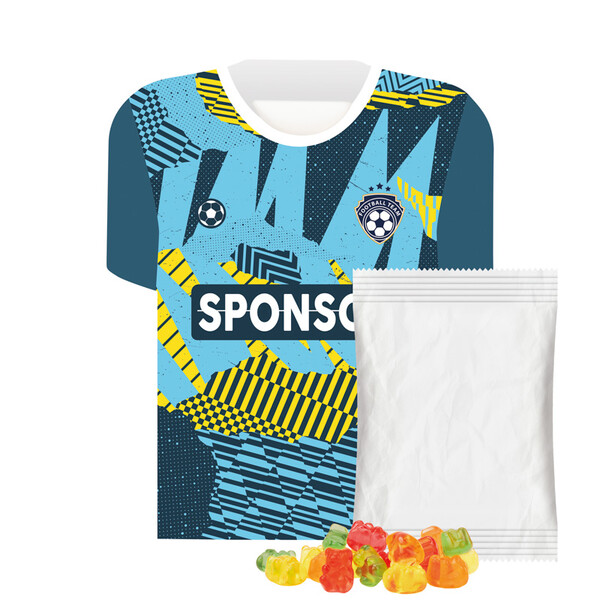 Jersey box S, mini bag Trolli fruit jelly gums premium bears