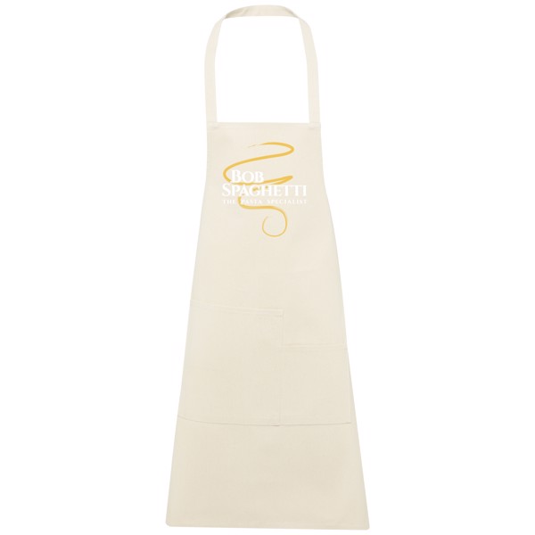 Tablier Khana en coton 280 g/m² - Blanc cassé