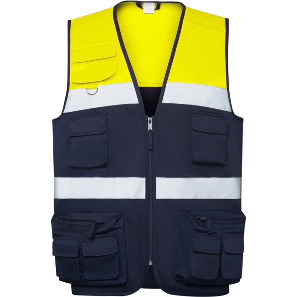 Hv Vest Beta - Navy / Yellow Fluo / S