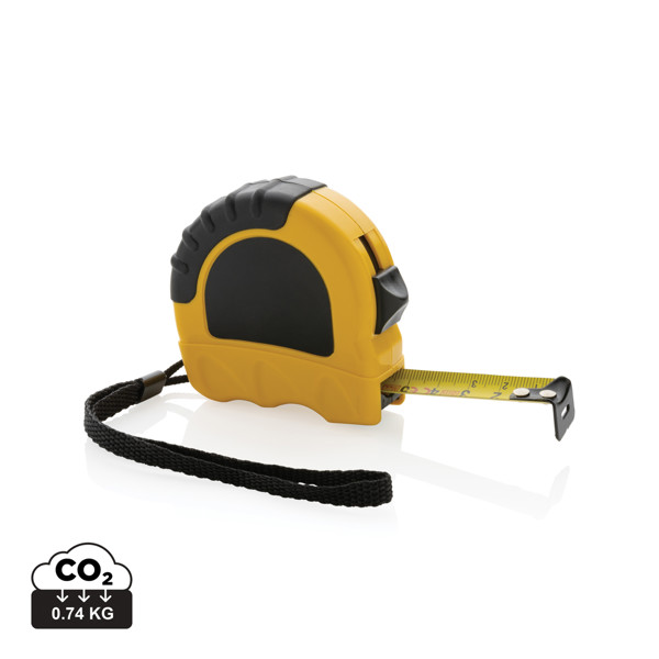 RCS metar 5M/19 mm od reciklirane plastike - Žuta / Crna