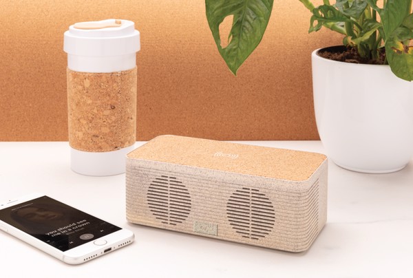 XD - Wheatstraw wireless charging speaker