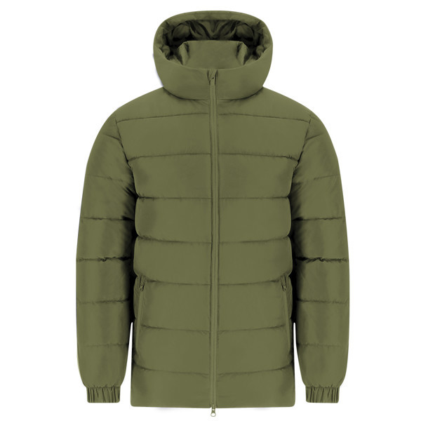Parka Acolchoada com capuz Eren - Sempre-verde 