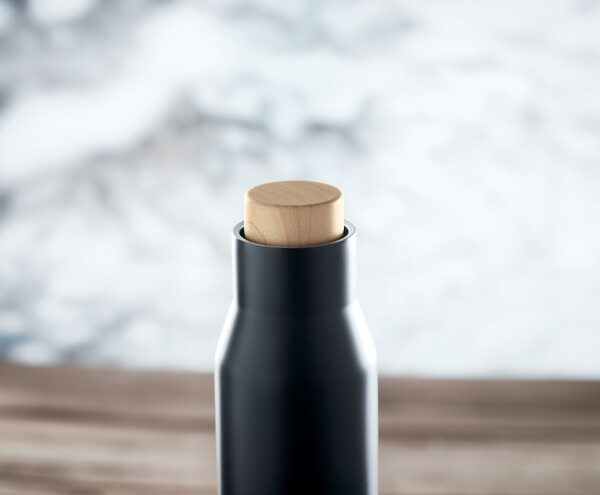 Double wall flask 500 ml Dudinka - Black