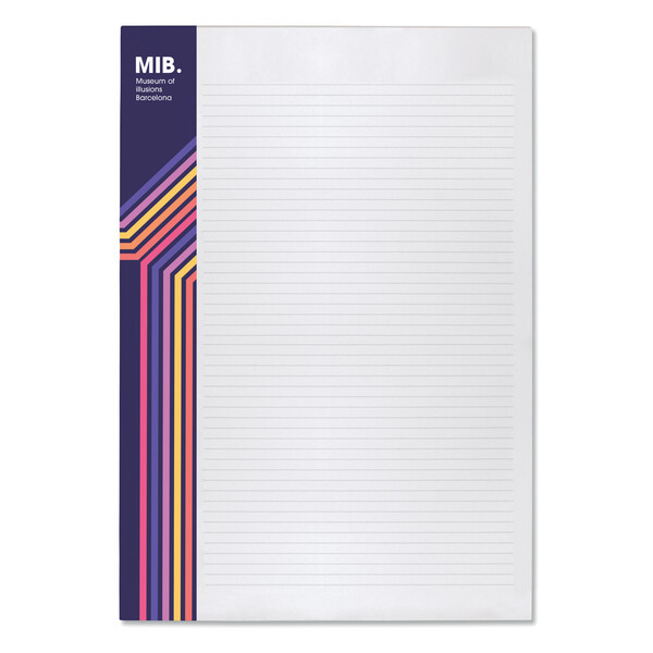 A4 size writing pad (EU made) - Full colour