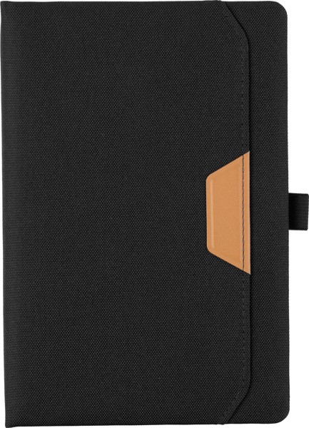 Notitieboek Thorsten | Gerecycled PET | A5 | Gelinieerd - zwart