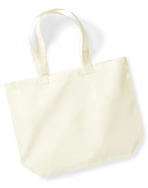 Recycled Cotton Maxi Tote - Black / ONE SIZE