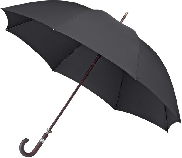 FALCONE - Grand parapluie - Manuel - Impermable au vent -  130 cm - Noir