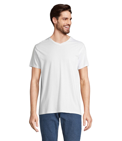 REGENT V  V-NECK T-SHIRT - BrancoM