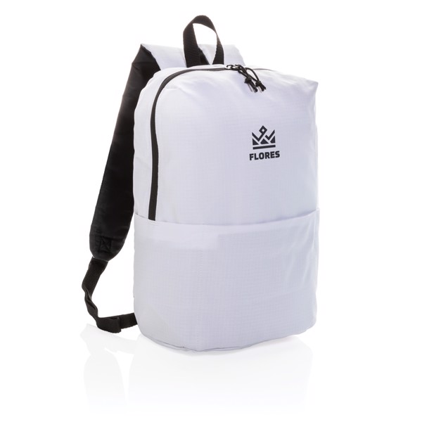 Casual backpack PVC free - White