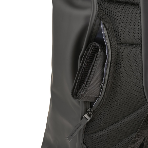 Ανακυκλωμένο αδιάβροχο μαλακό σακίδιο Pu (15") - Black