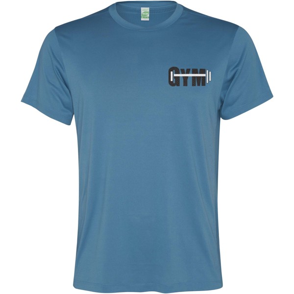 T-shirt sportiva a maniche corte da uomo da 100 g/m² Slam - Blu tempesta / 3XL