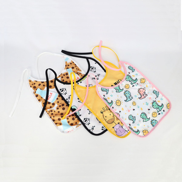 Large Bib In Customizable Towel Fabric