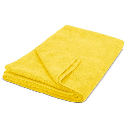 ULTRA DRYING MICROFIBER TOWEL "NERJA" - Yellow