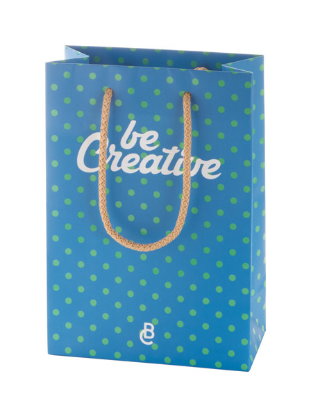 Creashop S paper bag 160x230x80 mm, PP handles