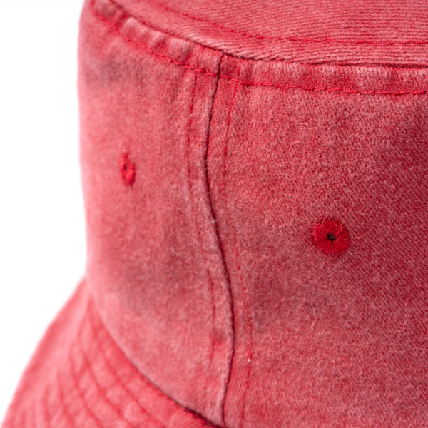Bucket Hat Derek - Dark Red