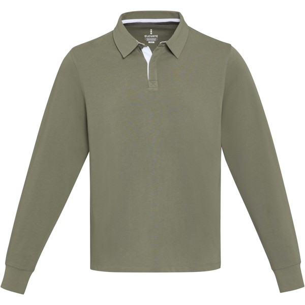 Felpa polo da rugby unisex Clyde - Verde / M
