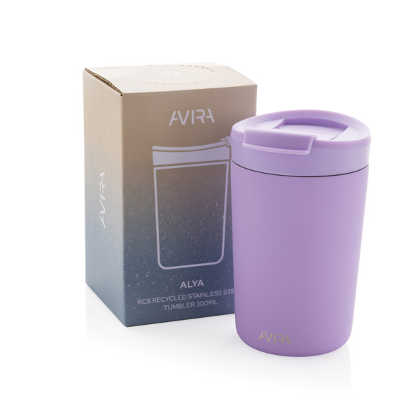 Termohrnek Avira Alya 300ml z RCS recyklované oceli - Fialová