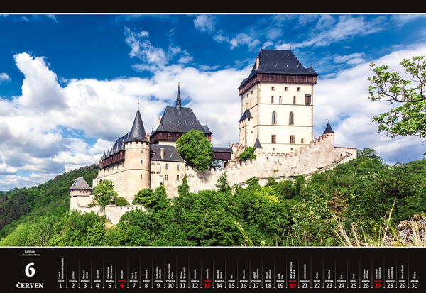Nástěnný kalendář Panorama – Česká republika 2027